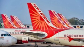 air india flight in chicago