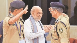 Amit Shah, Naxal-hit states review, chief ministers, naxalism, anti-naxal operations, monthly review, chhattisgarh, security forces, offensive operations, Indian express news