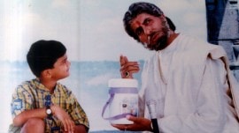 Amitabh Bachchan in a still from Sooryavansham.