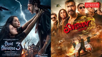 Bhool Bhulaiyaa 3 vs Singham Again box office: Kartik Aaryan film has 10x  more ticket sales against Ajay Devgn's cop universe | Bollywood News - The  Indian Express