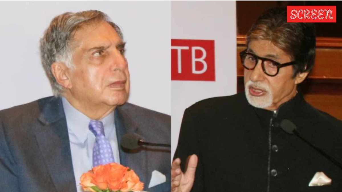 Amitabh Bachchan Ratan Tata on KBC 16.