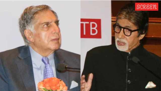 Amitabh Bachchan Ratan Tata on KBC 16.
