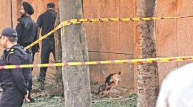 delhi security, rohini blast, delhi cm atishi, delhi law and order, explosion outside CRPF School, Rohini Sector 14 school explosion incident, Delhi Lt Governor, Indian express news