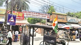 delhi murders, delhi murders probe, Inayatpurm Raghunathpur villages, Ghaziabad, abandoned baby, SI Pushpendra Kumar, Indian express news