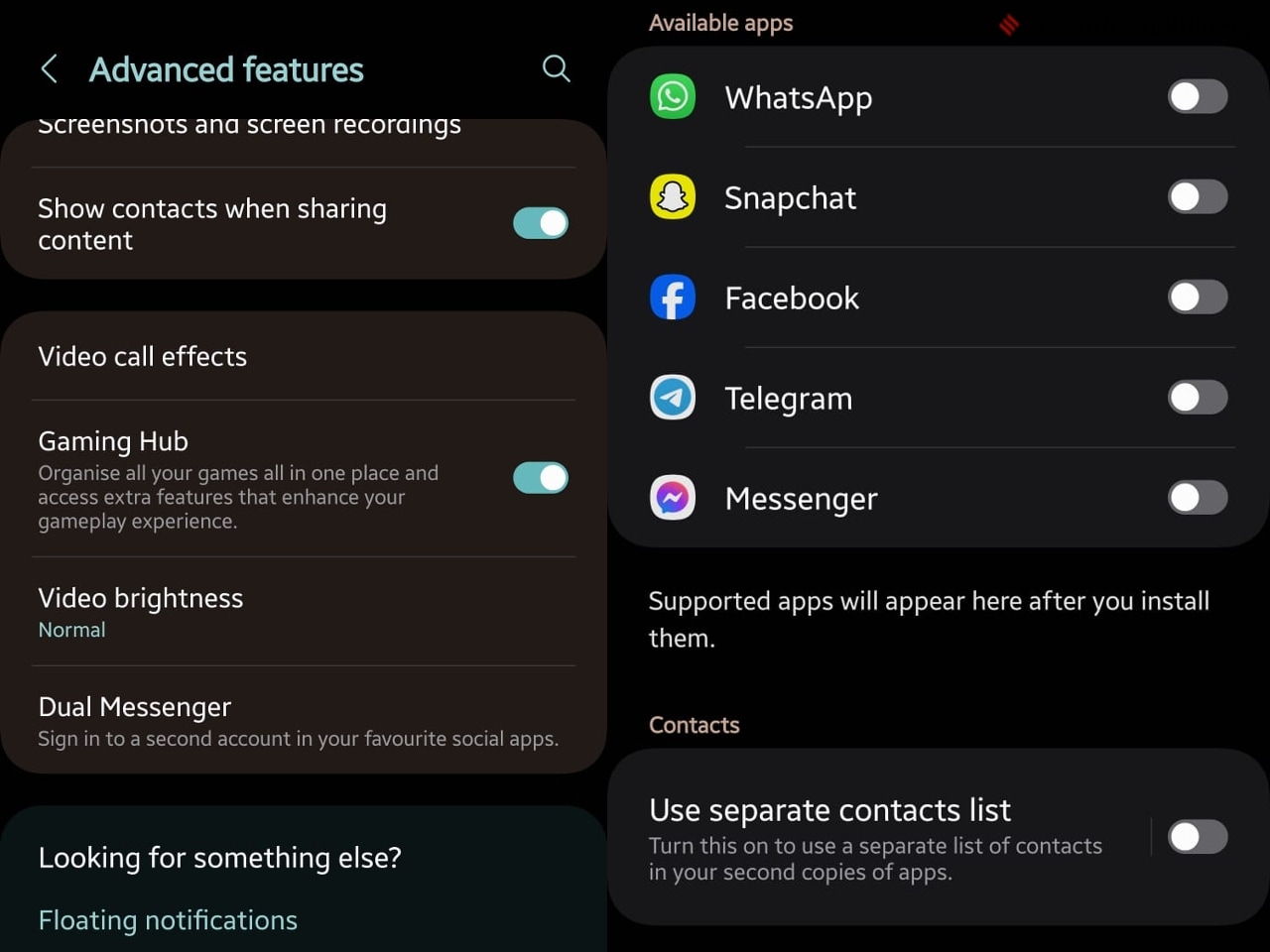 Android hidden features