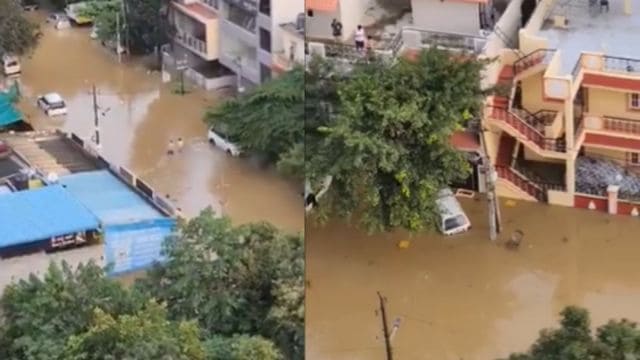 cloud burst bengaluru