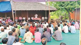 ESZ row, Congress awareness campaign, Dang tribal villages, Western Ghats Ecologically Sensitive Area, Anant Patel, Mangal Gavit, Dang forest officials, Navsari, Indian express news