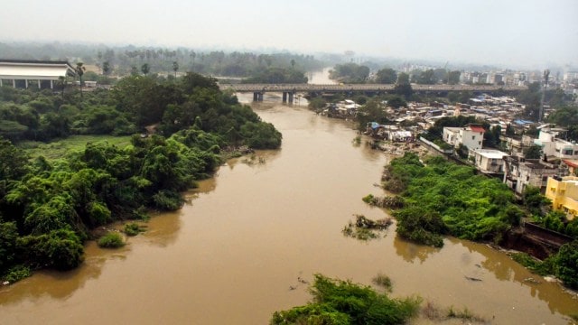  Rise successful  the level   of Vishwamitri river