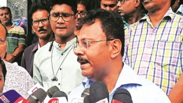 The tribunal  remanded Sandip Ghosh (in pic) and Abhijit Mondol to 14 days’ judicial custody. (File Photo)