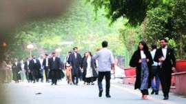 judicial accommodation shortage, Delhi lawyer, Delhi lawyers letter to CJI, delhi courts, judicial problems, rude judges, administrative work, single stenographer, staff commute, court staff vacancies, Indian express news