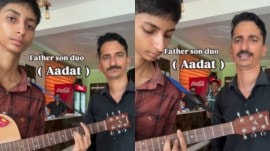 Father-son duo goes viral with heart-felt cover of Atif Aslam's 'Aadat’ (Image source: @singer_jagdish_kandpal/Instagram)
