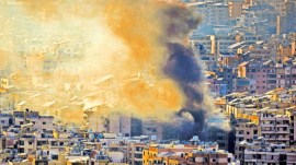 Lebanon, Israel-Lebanon border, Israel bombs Gaza, UN peacekeepers, UN peacekeepers ubder fire, UN Interim Force in Lebanon, Indian express news, current affairs