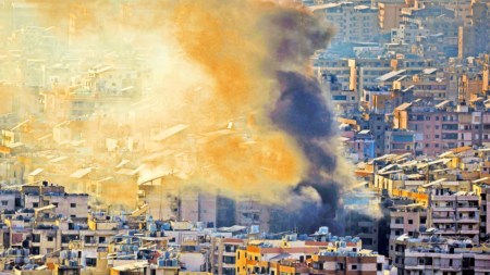 Lebanon, Israel-Lebanon border, Israel bombs Gaza, UN peacekeepers, UN peacekeepers ubder fire, UN Interim Force in Lebanon, Indian express news, current affairs