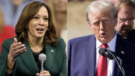 Harris trump CNN