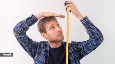 Why are Indian men shorter in height than Chinese men?