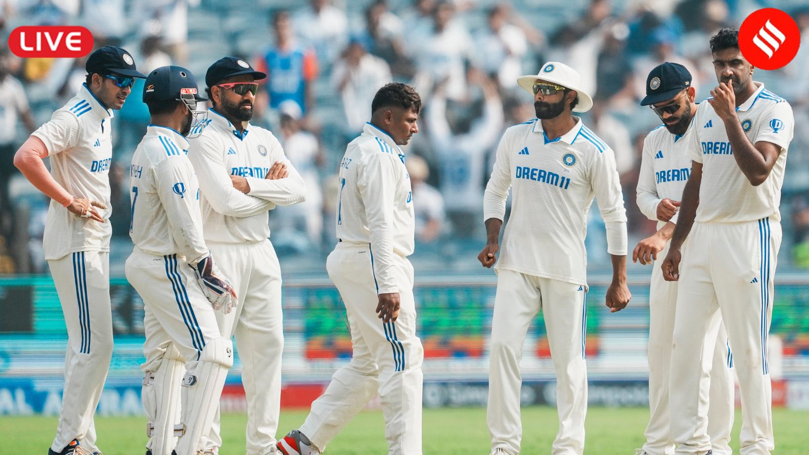 IND vs NZ 2nd Test Live Cricket Score, India vs New Zealand Test Match