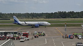 indigo indigo flight halt, indian express