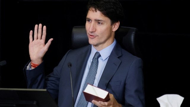 Canadian Prime Minister Justin Trudeau. (Reuters)