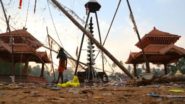 kerala temple accident