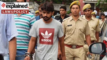 Lawrence Bishnoi produced in Panchkula Court in 2017.