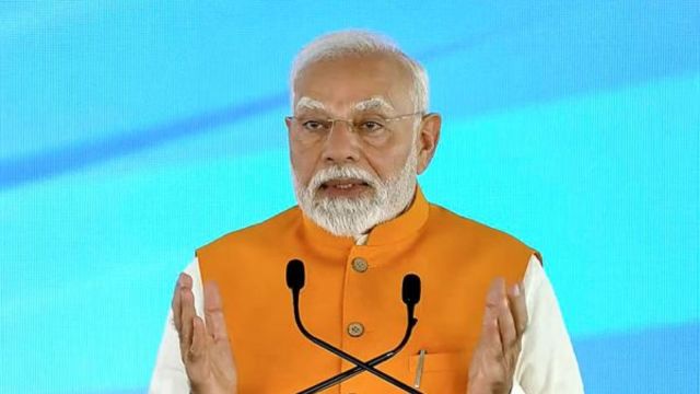 Prime Minister Narendra Modi speaks astatine  the launch, inauguration and instauration  chromatic  laying of aggregate  projects, astatine  All India Institute of Ayurveda (AIIA) successful  New Delhi