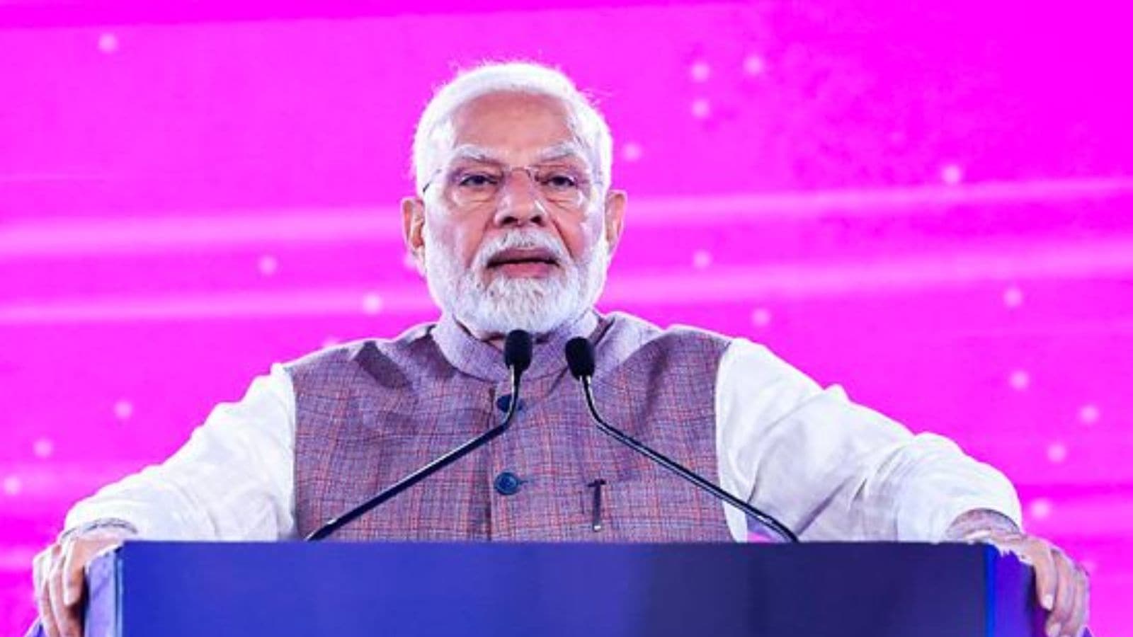 Referring to the Lok Sabha election results, Modi said the people's votes had given a message of "stability". (PTI/X)