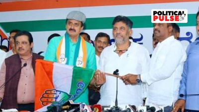 The tables, however, appear to have turned now, with Shivakumar welcoming Yogeshwara to the Congress on Thursday.