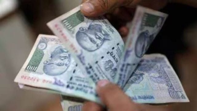 At the interbank overseas   exchange, the rupee opened astatine  84.08 against the greenback.