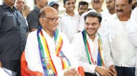 Yugendra will contest against his uncle Ajit Pawar in the Maharashtra Assembly elections on November 20.