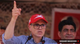 National Conference Vice President Omar Abdullah. (Express file photo by Shuaib Masoodi)