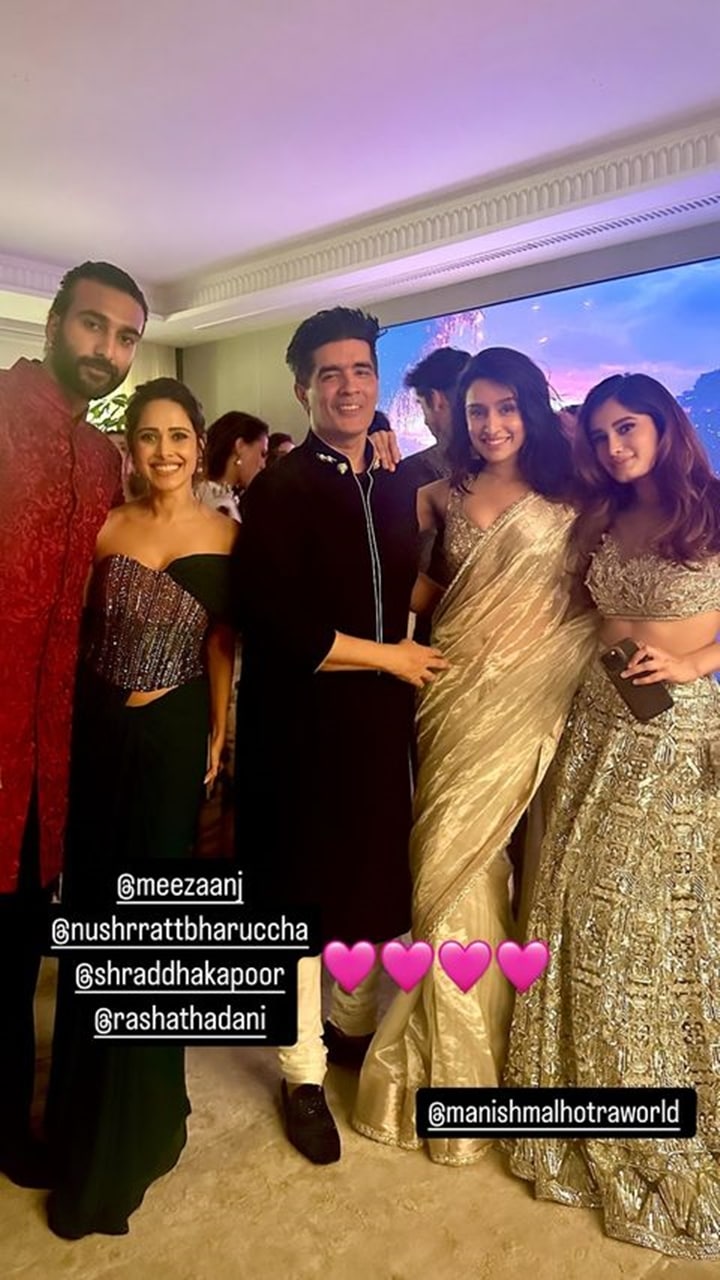 Manish Malhotra shared some inside photos from last night's Diwali bash. Manish Malhotra shared some inside photos from last night's Diwali bash.