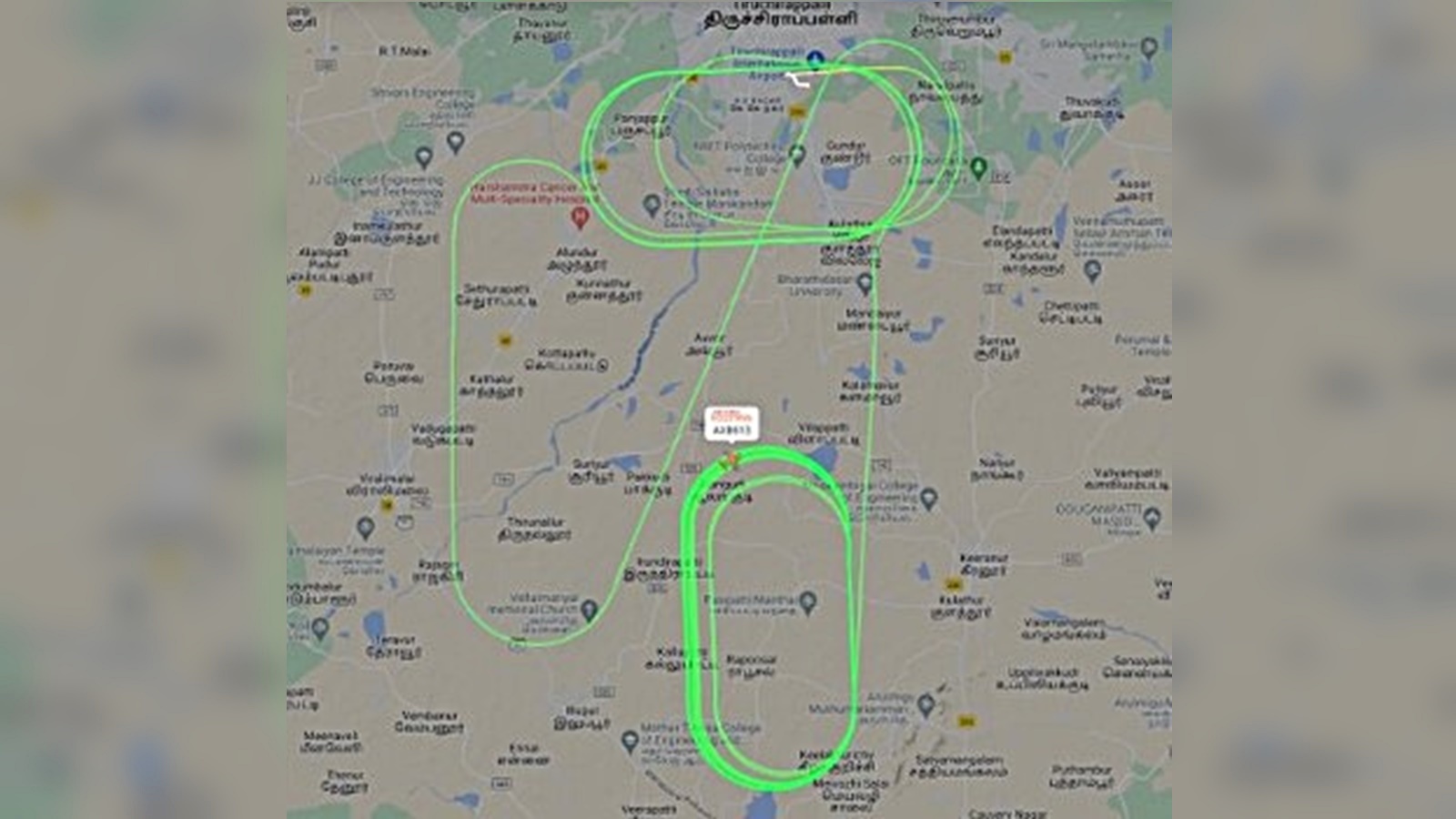 Air India Express Flight Faces Snag Lands After Circling Trichy