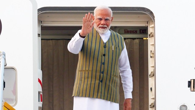 PM Modi departs for Russia