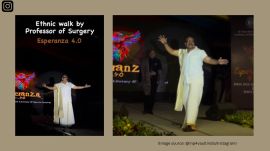 Medical professor goes viral for impromptu dance moves