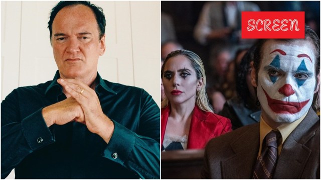 Academy Award-winning filmmaker Quentin Tarantino praises Joaquin Phoenix and Lady Gaga's Joker 2.