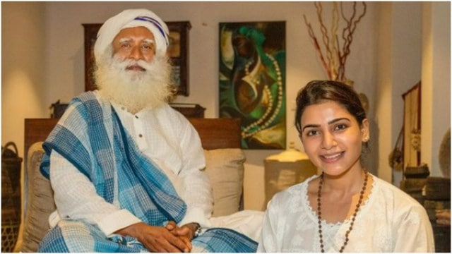 sadhguru samantha ruth prabhu