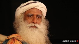 Sadhguru Jaggi Vasudev. (Express file photo by Jasbir Malhi)