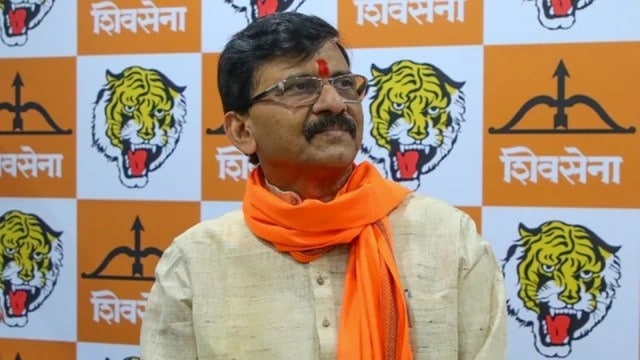 Shiv Sena(UBT) person  Sanjay Raut (Express photo)