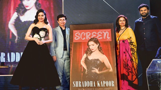 SCREEN, Shraddha Kapoor, Rajkumar Hirani, Vijay Varma, screen magazine, screen magazine india, screen launch, indian express, indian express news, indian express online, indian express entertainment, the indian express, screen awards, screen awards 2024, indian express screen, screen indian express, Shraddha Kapoor movies, Shraddha Kapoor interview, Shraddha Kapoor new movie, actress Shraddha Kapoor, Rajkumar Hirani movies, Vijay Varma movies, Rajkumar Hirani new movie, Vijay Varma movie