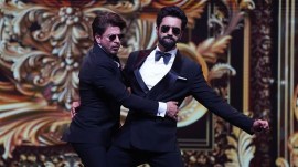 Shah Rukh Khan and Vicky Kaushal at the recently held IIFA Awards 2024