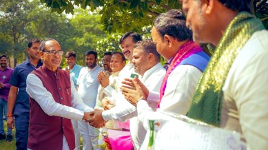 shivraj singh chouhan, farmers, indian express