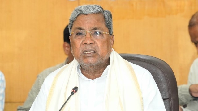 Karnataka Chief Minister Siddaramaiah