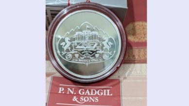 silver coins, staff, pune university