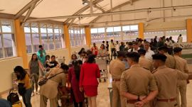 The threat, received by SpiceJet for a flight between Mumbai and Kandla in Kutch, Gujarat, ultimately turned out to be a hoax, said officials from the Kutch (East) Police. (File)