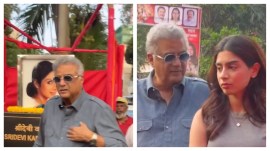 Sridevi, Boney Kapoor and Khushi Kapoor