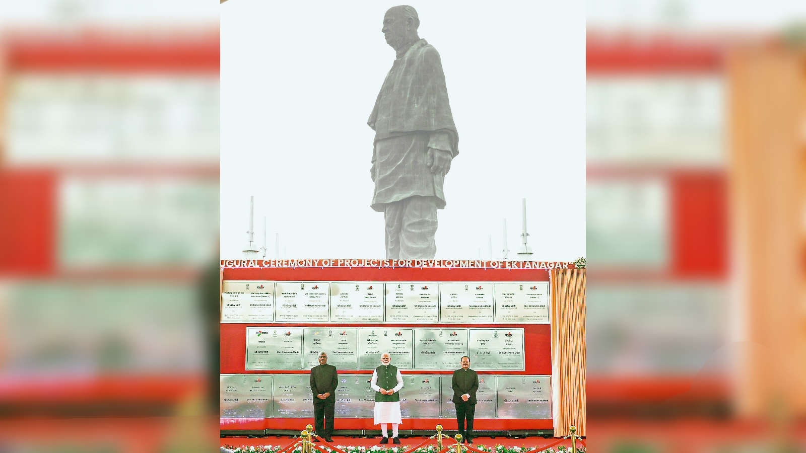 Hospital to walkways PM Modi flags off projects at Statue of Unity