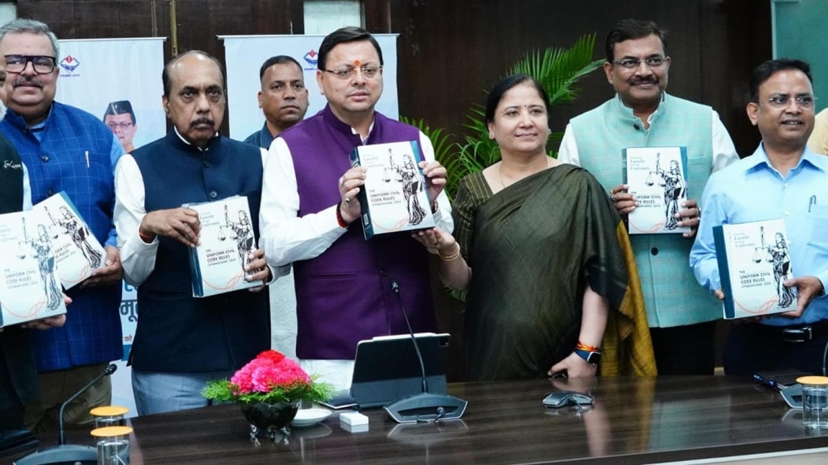 Uttarakhand CM Pushkar Dhami said that officials would be given training for effective implementation of the UCC. (Express)