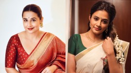 Priyamani (right) opened up about her relationship with Vidya Balan (left)