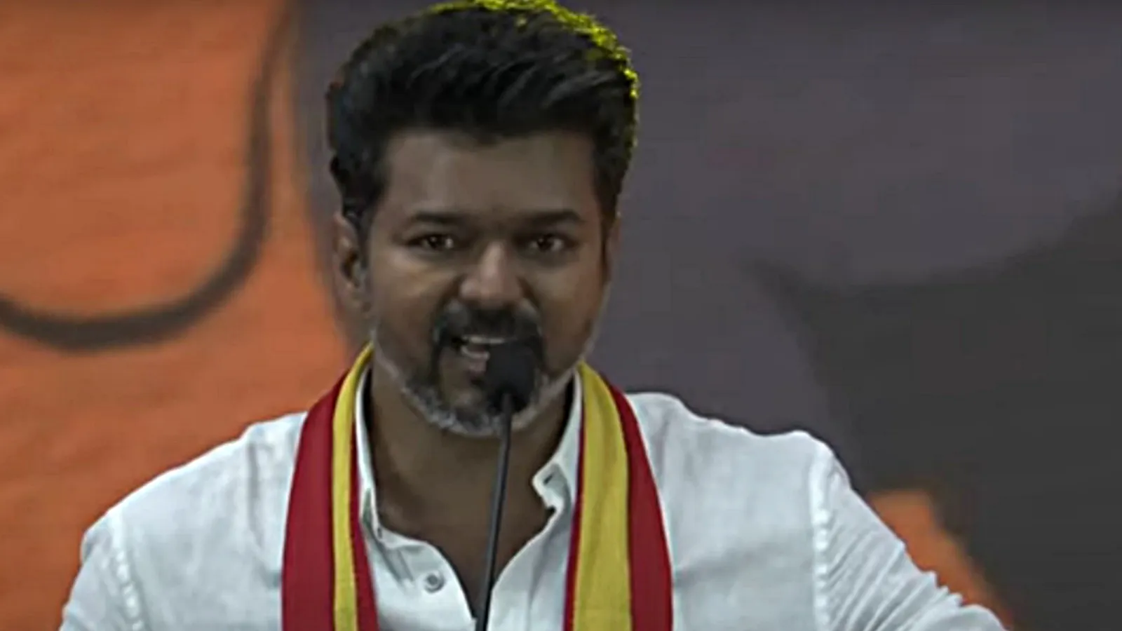 Actor Vijay's Tamilaga Vettri Kazhagam Rally LIVE Updates: 'Those spoiling  the country with divisive politics are TVK's primary ideological enemy,'  says Tamil superstar in first political speech | India News - The