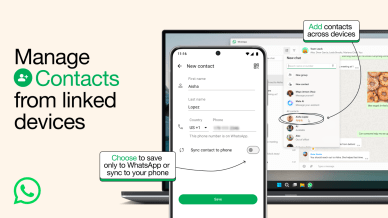 WhatsApp now lets you save and backup contacts on the cloud within the app.